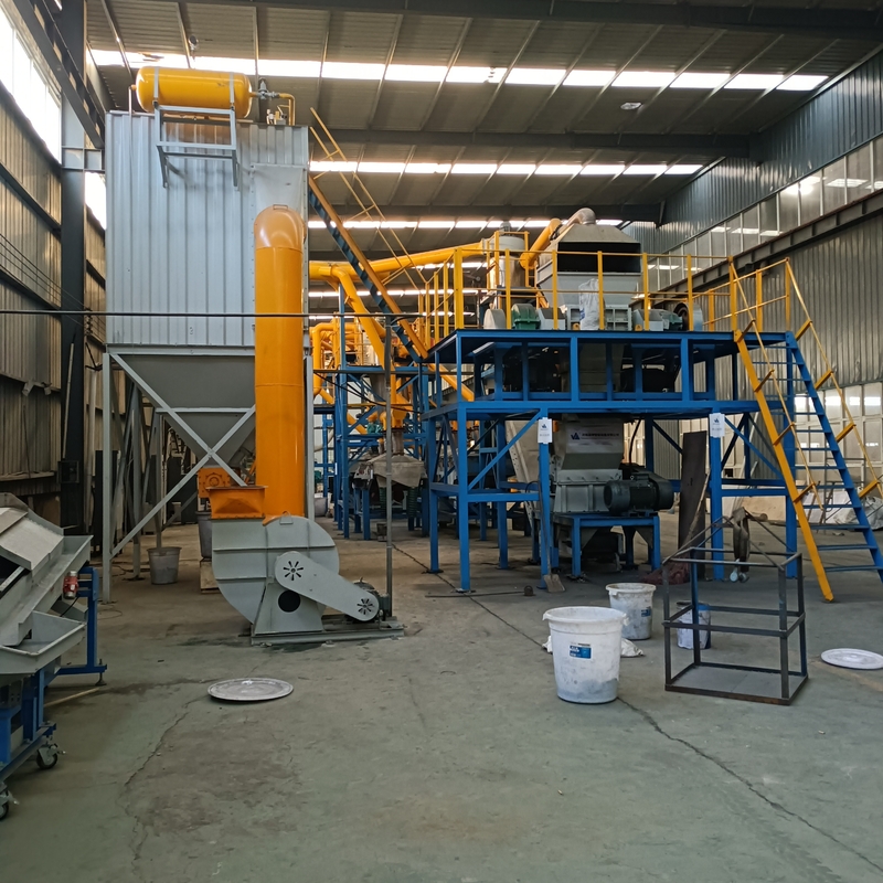 Lityum İyon Geri Dönüşüm Tesisi İçin Evsel Atık Ayırma Makinesi HC-264