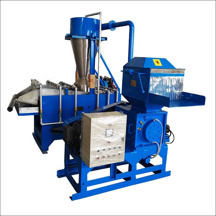 18.5kw Atık Ayırma Makinesi Islak Bakır Tel Ayırıcı 150kg / H