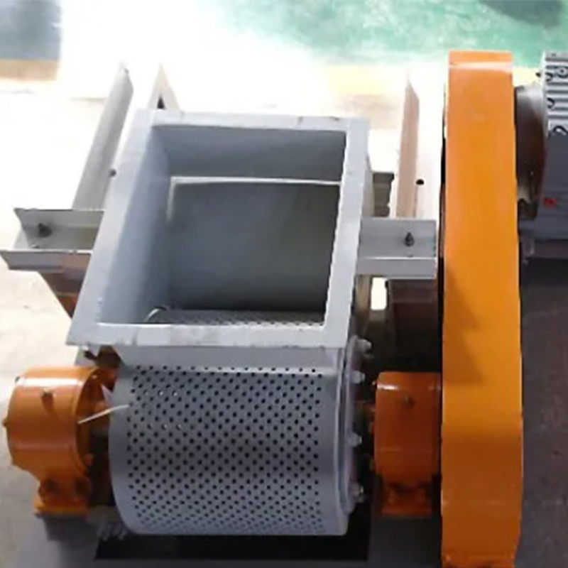 LECA Peletlenmiş Üretim Hattı İçin Çift Haddeleme Makinesi Döner Fırın 30mm