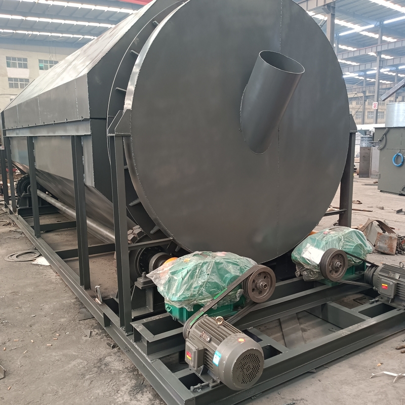 10-300t/H Rotary Screen Karbon Çelik Kaba Parçacıkları Ayrıştırmak İçin Yüksek Etkinlik