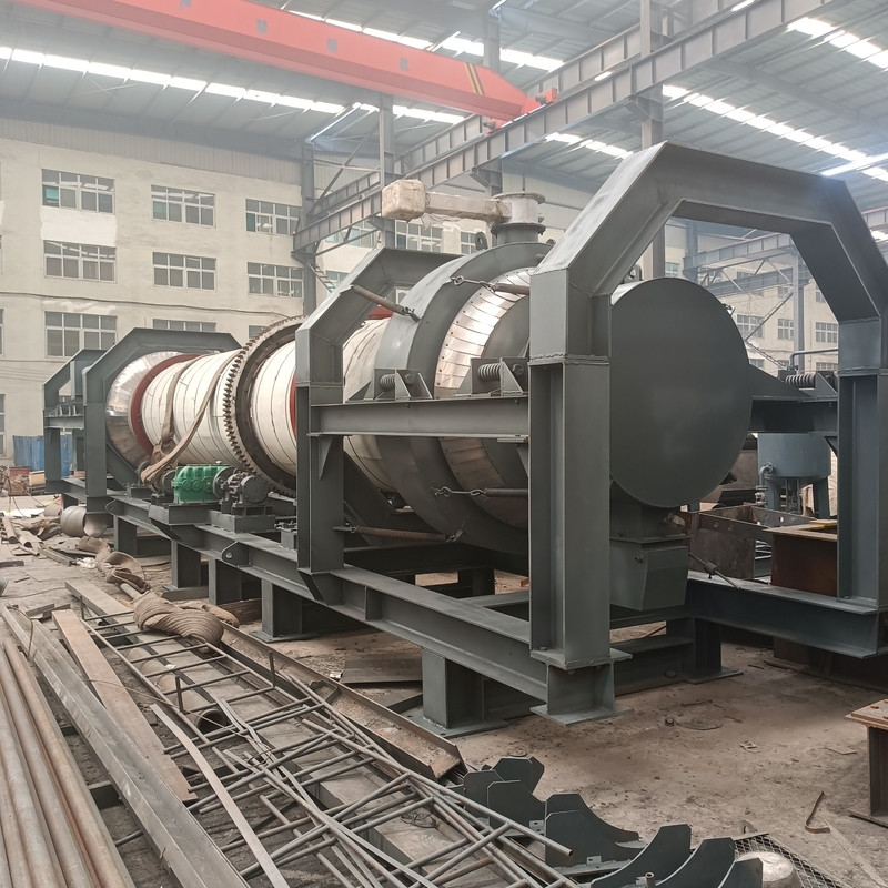 Renkini özelleştirin Buhar Tüp Rotary Kurucu 120t/H Kapasite