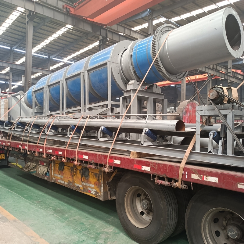 Kimyasal Alçak Kurutma Tesisi 5-90t/h Çimento Üretimi Kapasitesi