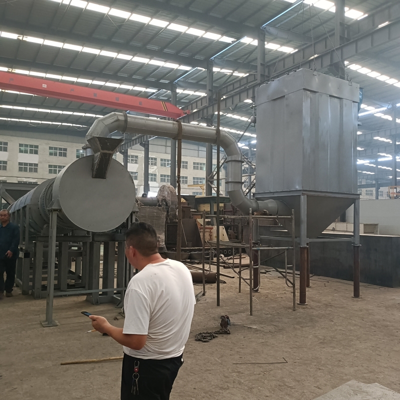 5-90t/h Alçı üretim hattı Kurutma ve Kalsinasyon Süreci için Çözümler