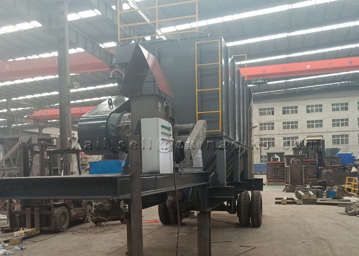 PLC 2450mm 300m2 Darbe Torbası Filtresi Mobil Toz Toplayıcı