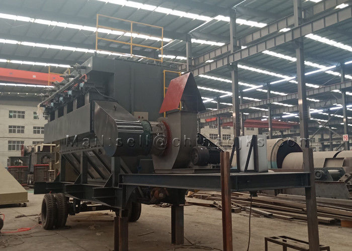 PLC 2450mm 300m2 Darbe Torbası Filtresi Mobil Toz Toplayıcı
