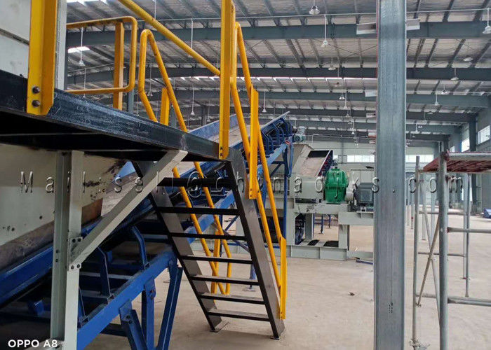 Balistik Ayırma 2.2KW 415V 380V MSW Atık Ayıklama Makinesi
