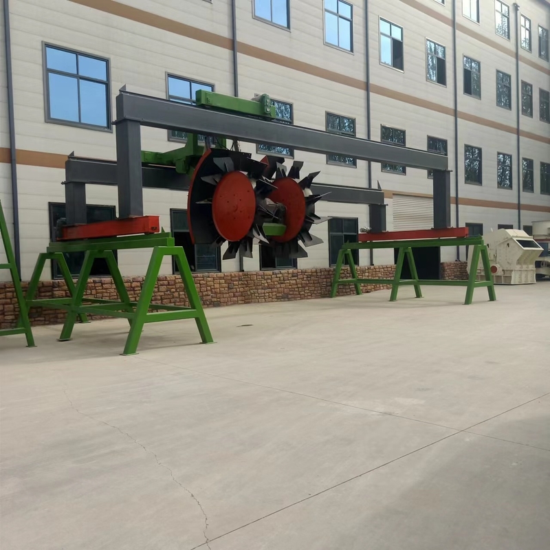 Tekerlek Tipi Atık İşleme Tesisi Gübre Kompost Turner Makinaları