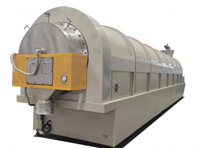 Sürekli çalışan elektrikli ısıtıcı piroliz fırını tesisi 30kg/saat 2